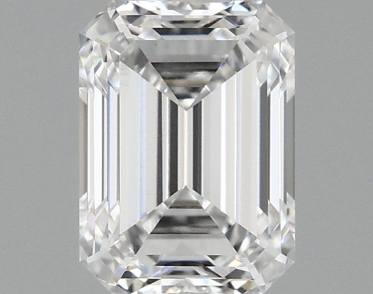 1.08 Carat Emerald Shaped Excellent Cut VVS2 IGI Certified Lab Grown Diamond