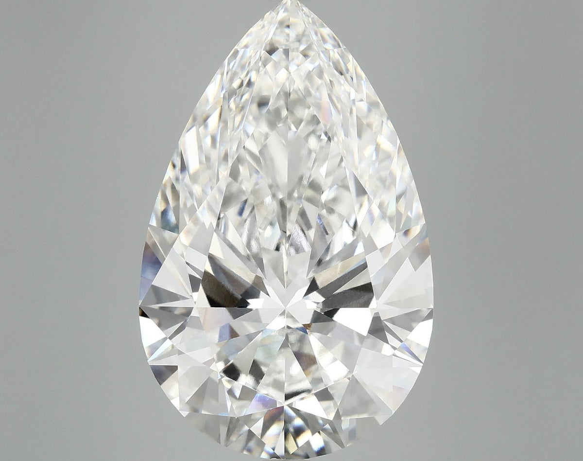11.26 Carat Pear Shaped Ideal Cut VVS2 IGI Certified Lab Grown Diamond