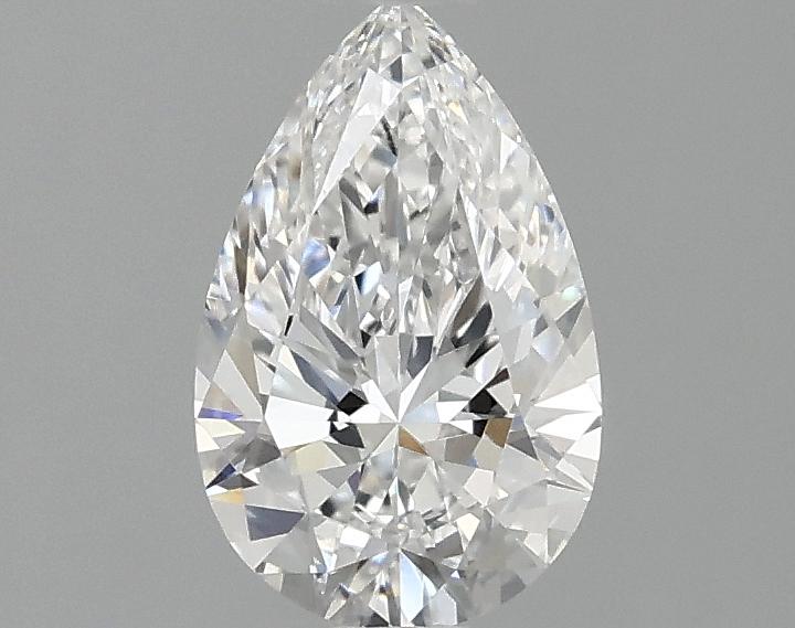 0.97 Carat Pear Shaped Ideal Cut VVS2 IGI Certified Lab Grown Diamond