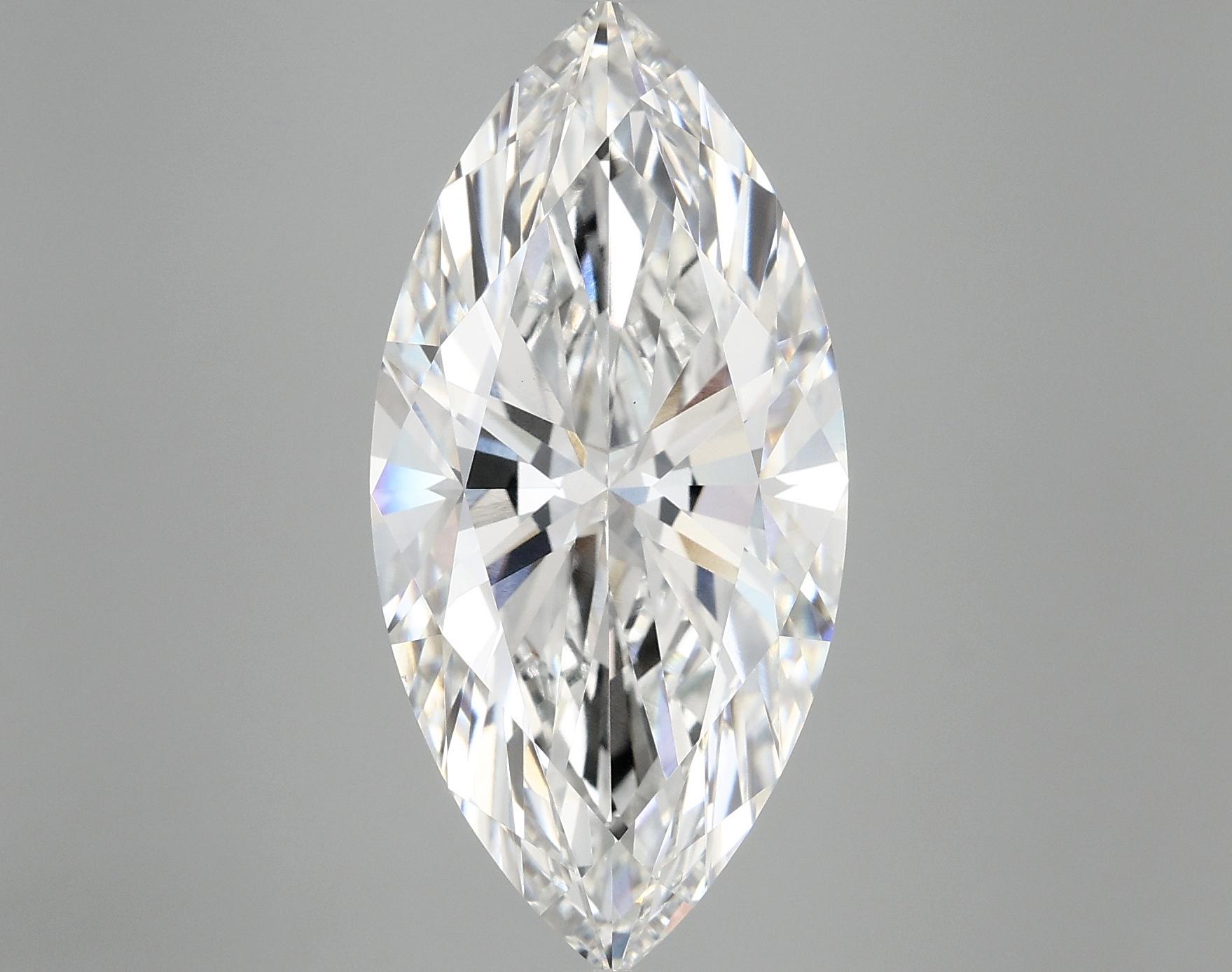 7.62 Carat Marquise Shaped Excellent Cut VS1 IGI Certified Lab Grown Diamond