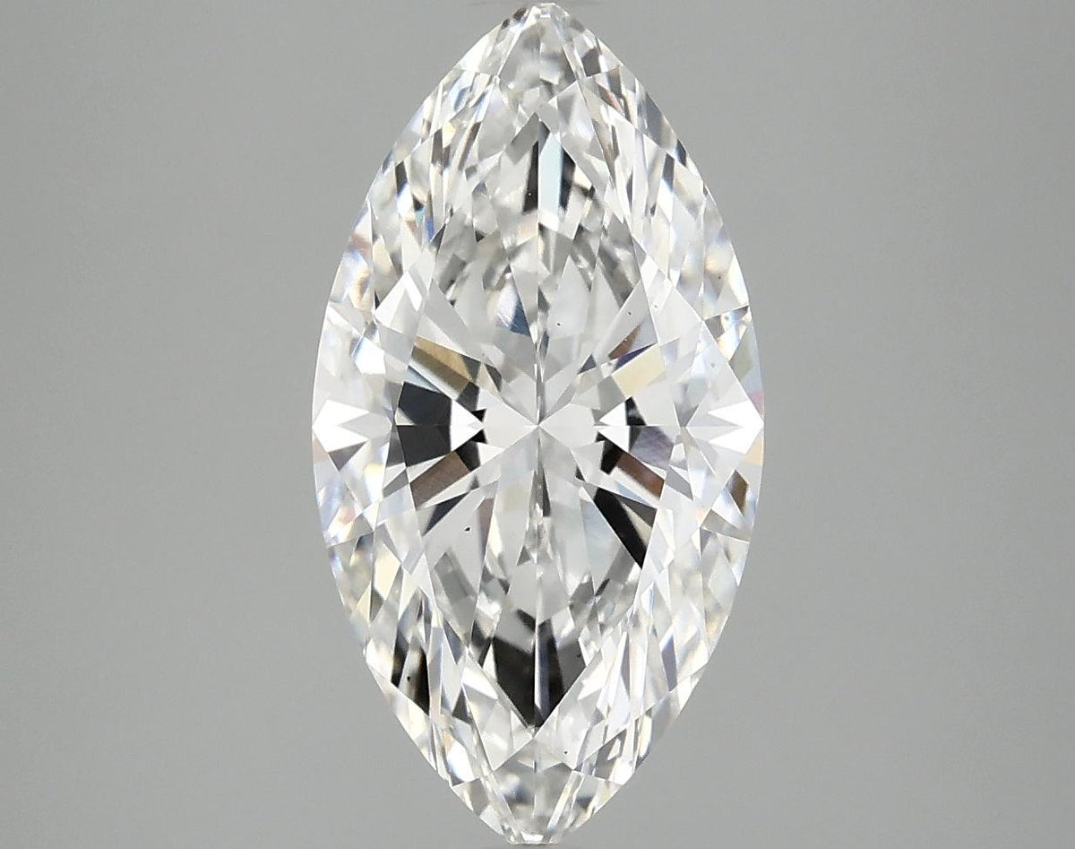 3.08 Carat Marquise Shaped Excellent Cut VS1 IGI Certified Lab Grown Diamond