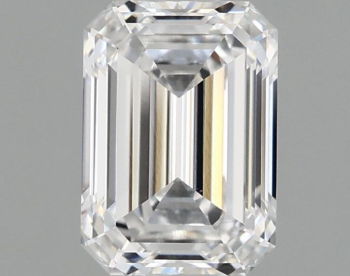 0.99 Carat Emerald Shaped Ideal Cut VVS2 IGI Certified Lab Grown Diamond
