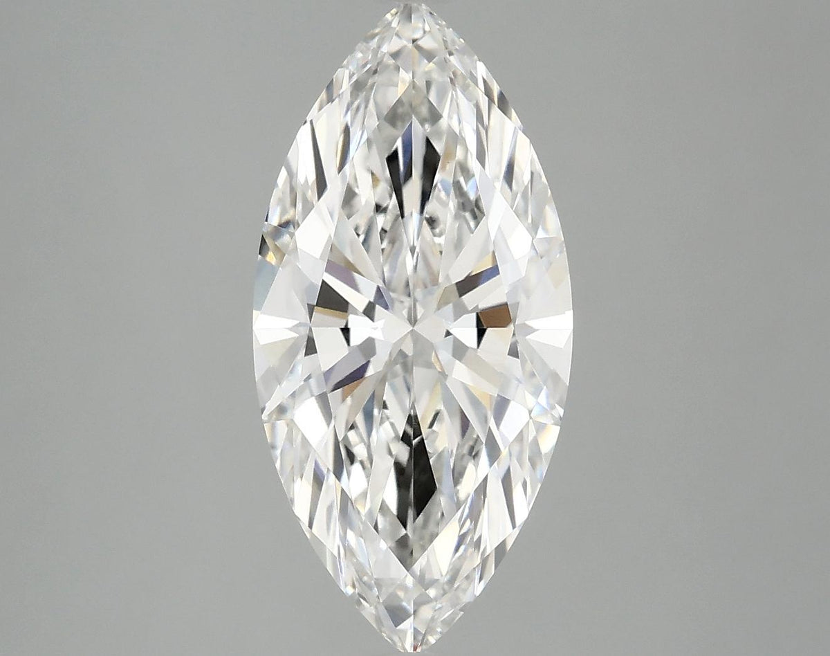 2.99 Carat Marquise Shaped Excellent Cut VVS2 IGI Certified Lab Grown Diamond
