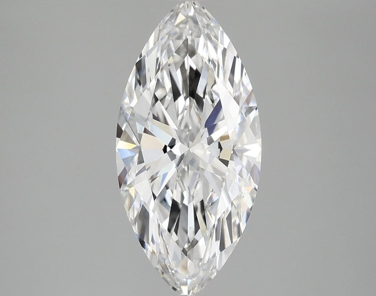 2.02 Carat Marquise Shaped Excellent Cut VVS2 IGI Certified Lab Grown Diamond