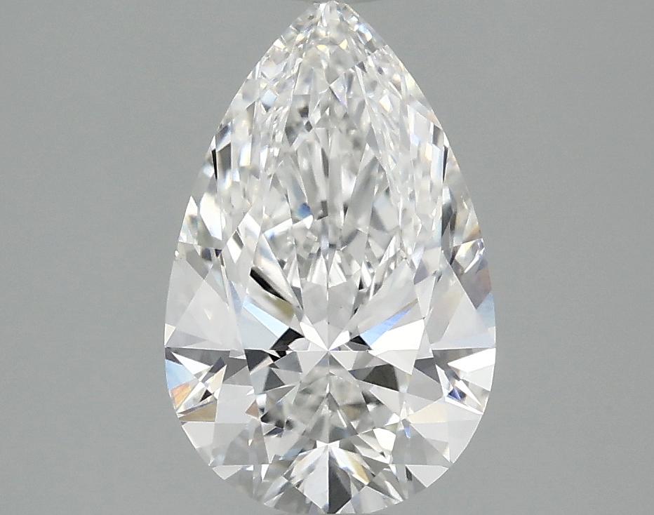 2.04 Carat Pear Shaped Ideal Cut VVS2 IGI Certified Lab Grown Diamond