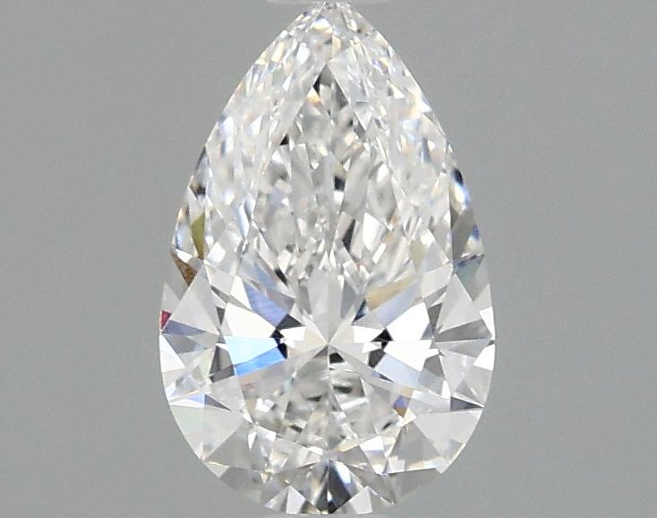 0.96 Carat Pear Shaped Ideal Cut VVS2 IGI Certified Lab Grown Diamond
