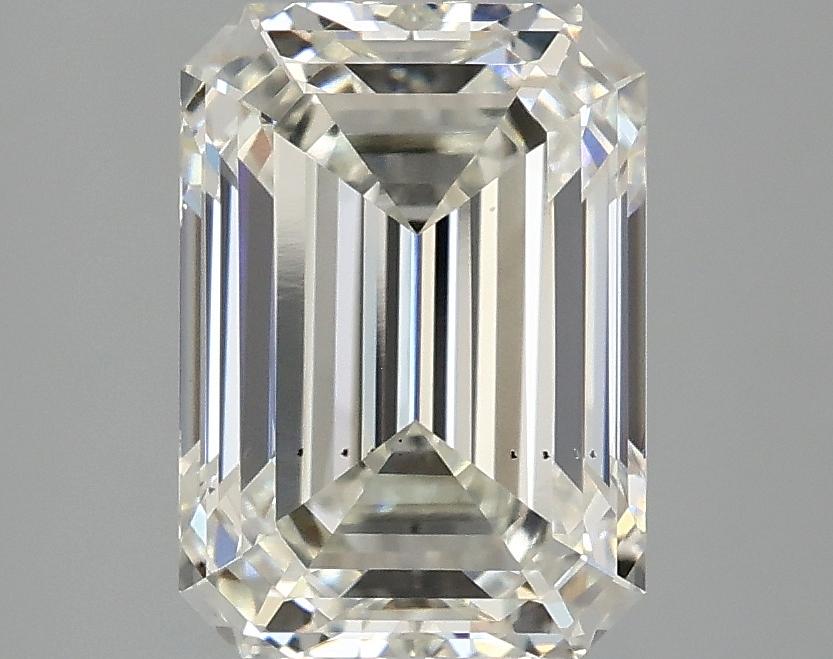 3.04 Carat Emerald Shaped Ideal Cut VS2 IGI Certified Lab Grown Diamond