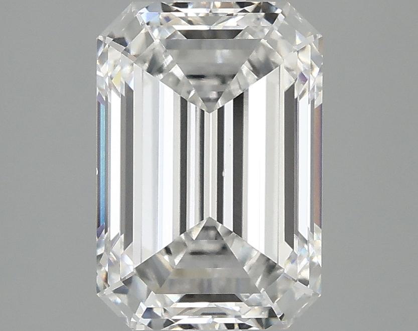 2.99 Carat Emerald Shaped Ideal Cut VS2 IGI Certified Lab Grown Diamond
