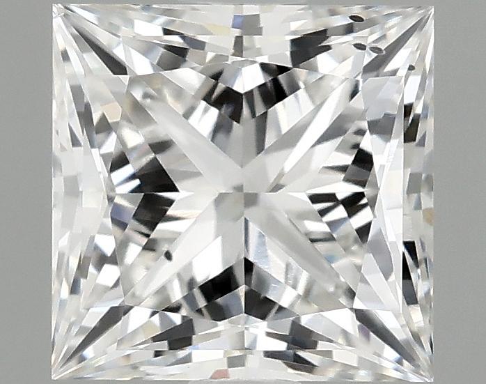 1.54 Carat Princess Shaped Ideal Cut VS2 IGI Certified Lab Grown Diamond