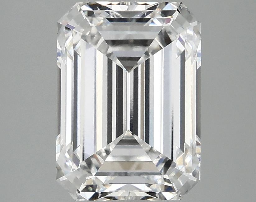 3.06 Carat Emerald Shaped Excellent Cut VVS2 IGI Certified Lab Grown Diamond