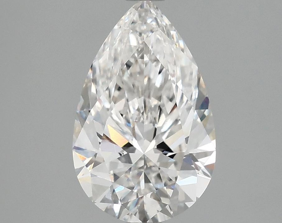 2.08 Carat Pear Shaped Ideal Cut VVS2 IGI Certified Lab Grown Diamond