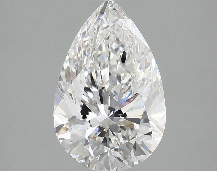 2.05 Carat Pear Shaped Ideal Cut VS1 IGI Certified Lab Grown Diamond