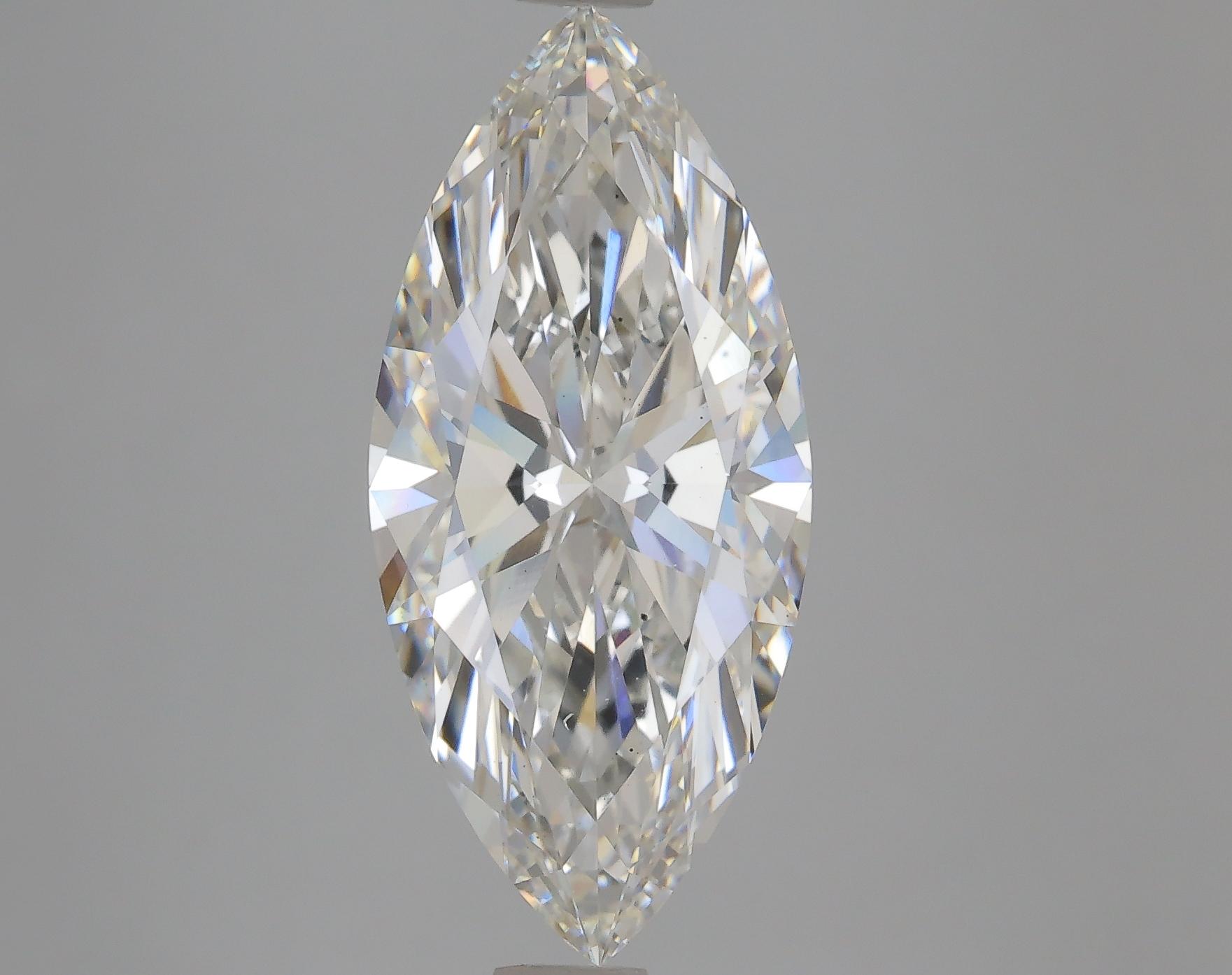 4.33 Carat Marquise Shaped Excellent Cut VS2 IGI Certified Lab Grown Diamond