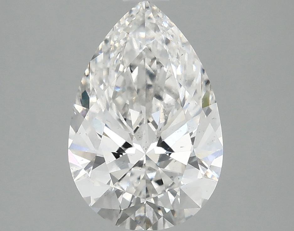 2.02 Carat Pear Shaped Excellent Cut SI1 IGI Certified Lab Grown Diamond