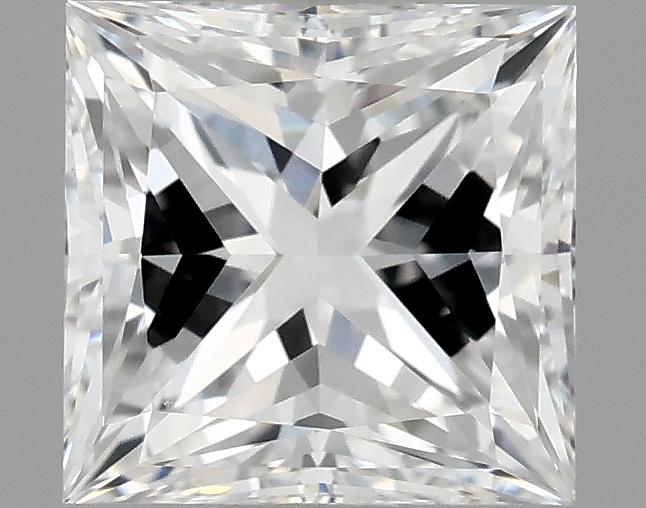 0.99 Carat Princess Shaped Ideal Cut VVS2 IGI Certified Lab Grown Diamond