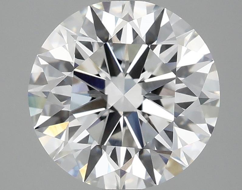 3.09 Carat Round Shaped Excellent Cut VVS2 IGI Certified Lab Grown Diamond