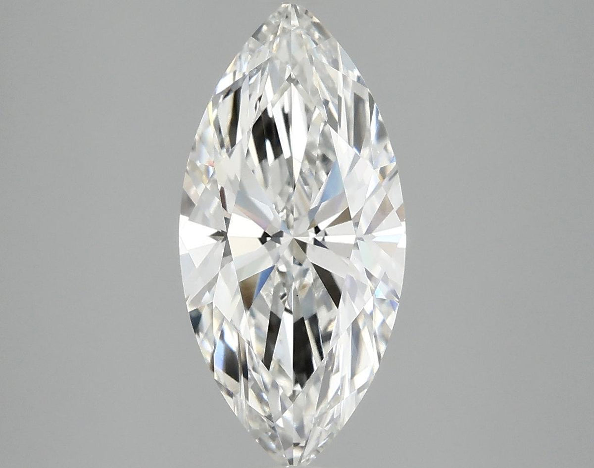 2.5 Carat Marquise Shaped Excellent Cut VS1 IGI Certified Lab Grown Diamond