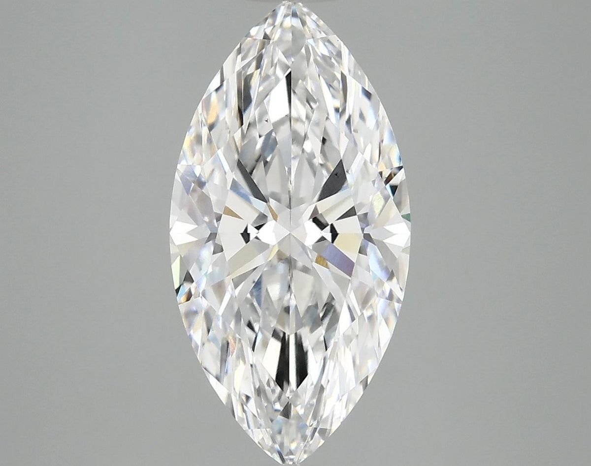 3.07 Carat Marquise Shaped Ideal Cut VS1 IGI Certified Lab Grown Diamond