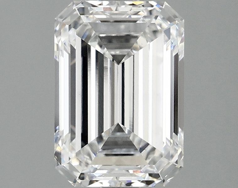 1.88 Carat Emerald Shaped Ideal Cut VS1 IGI Certified Lab Grown Diamond
