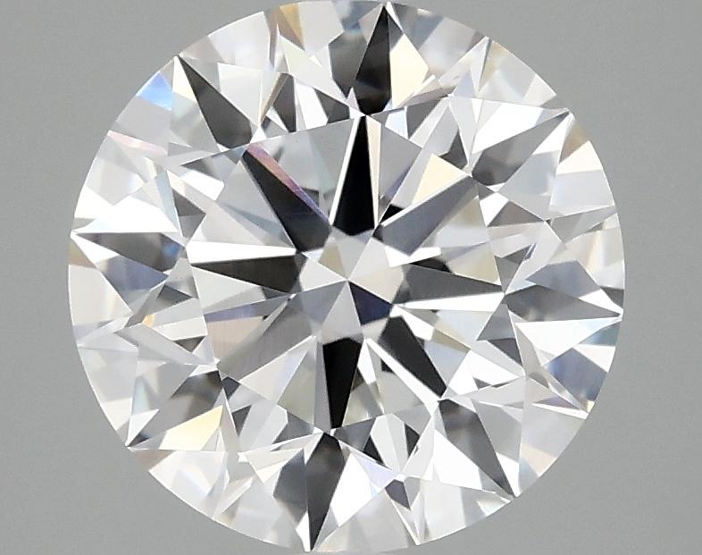 3.09 Carat Round Shaped Ideal Cut VVS2 IGI Certified Lab Grown Diamond