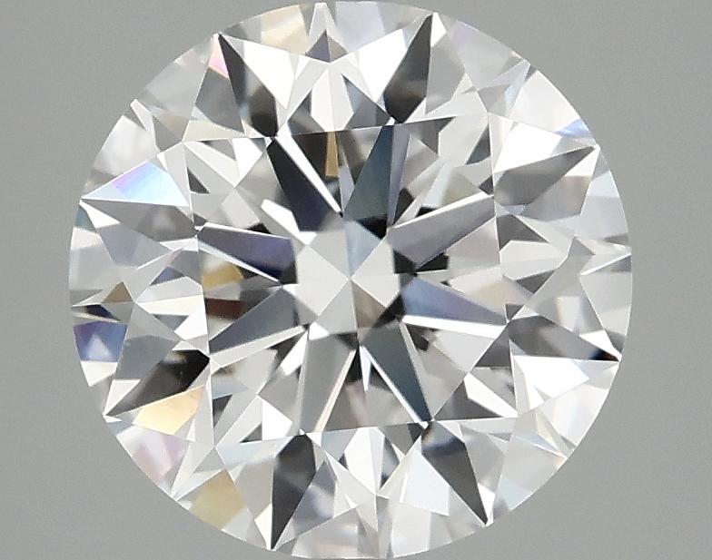 3.05 Carat Round Shaped Excellent Cut VVS2 IGI Certified Lab Grown Diamond