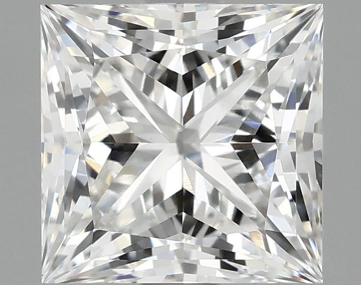2.09 Carat Princess Shaped Ideal Cut VVS2 IGI Certified Lab Grown Diamond