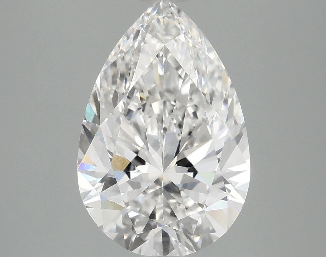 3.05 Carat Pear Shaped Excellent Cut VS1 IGI Certified Lab Grown Diamond