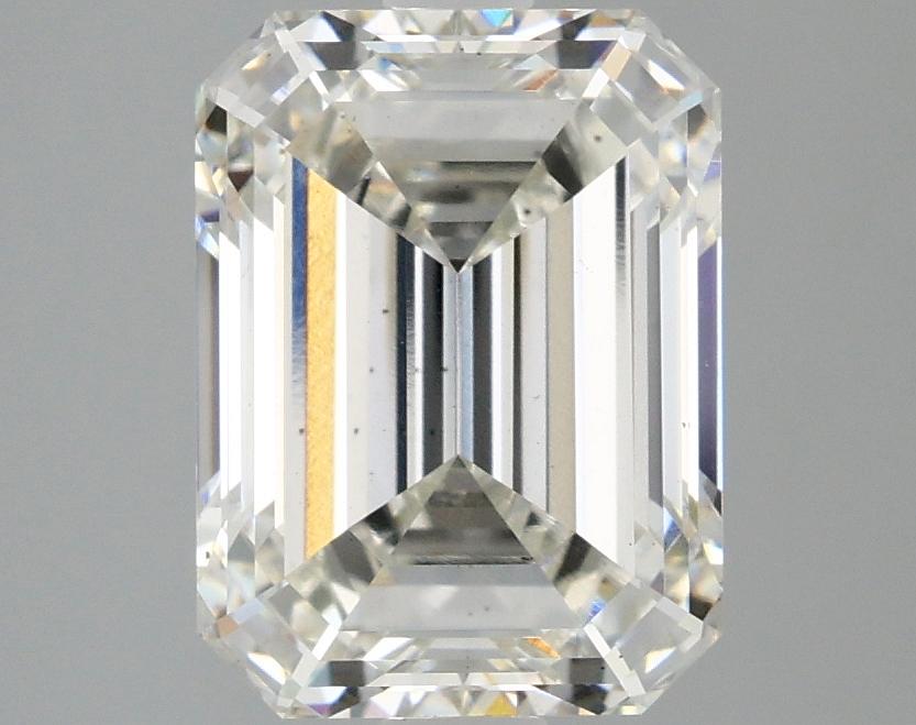 3.08 Carat Emerald Shaped Excellent Cut VS2 IGI Certified Lab Grown Diamond