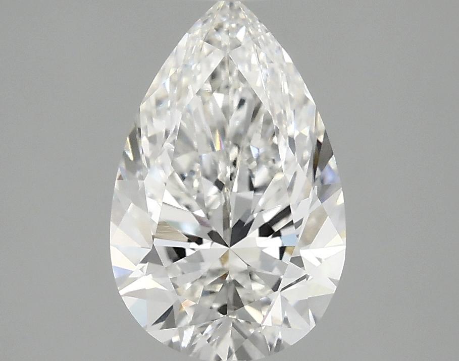 1.97 Carat Pear Shaped Ideal Cut VVS2 IGI Certified Lab Grown Diamond