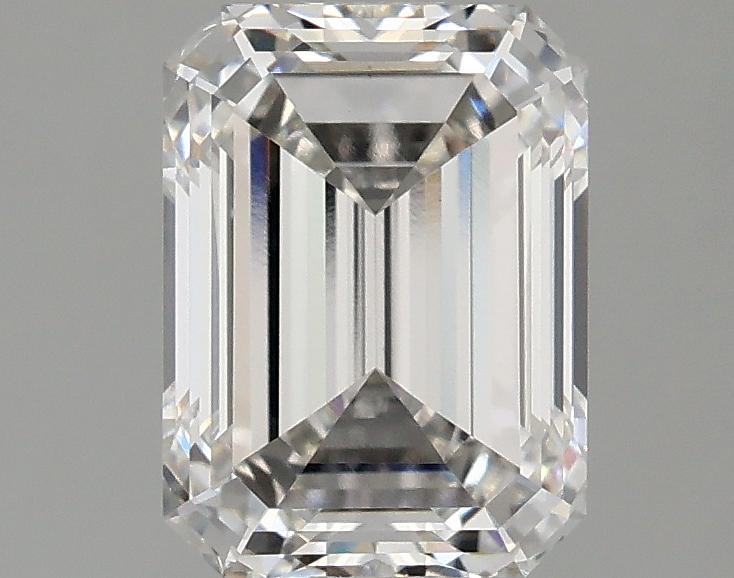 2.11 Carat Emerald Shaped Excellent Cut VVS2 IGI Certified Lab Grown Diamond