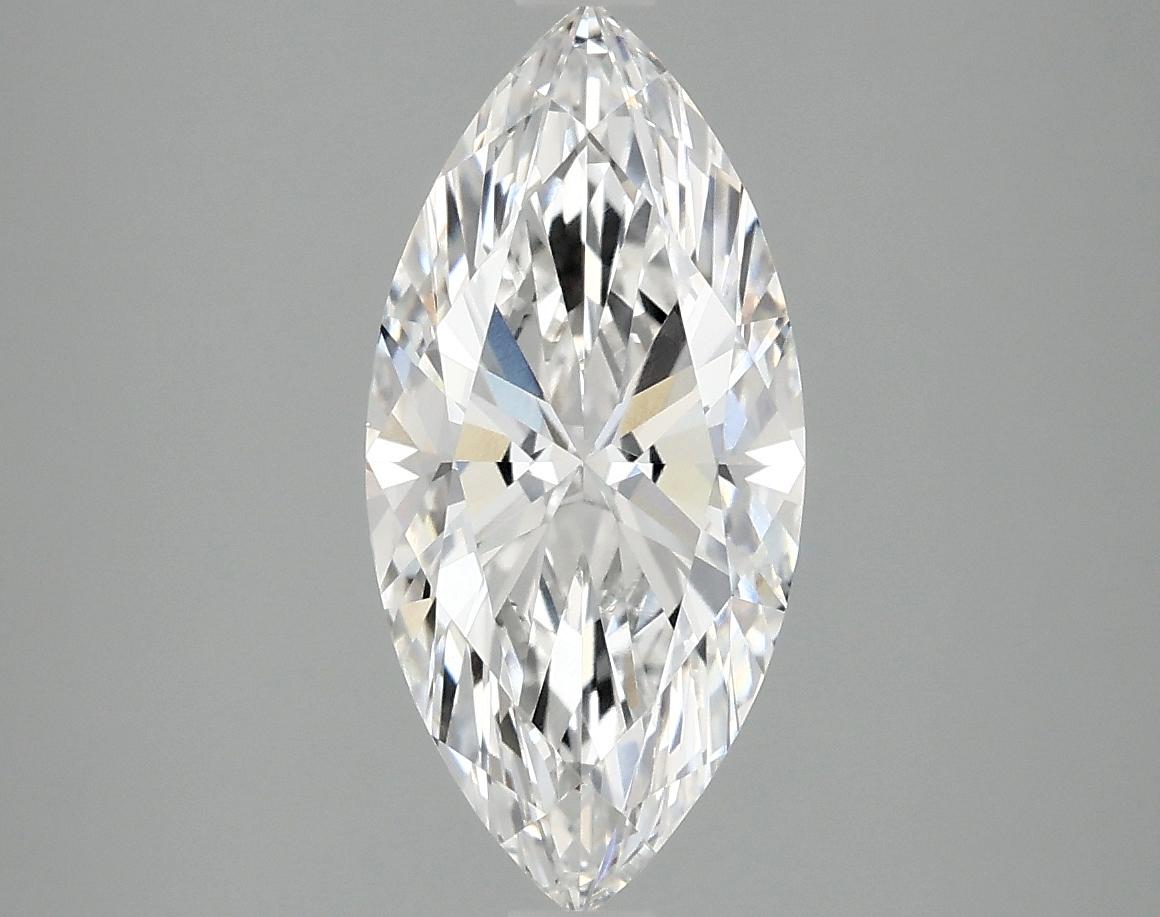 2.07 Carat Marquise Shaped Excellent Cut VVS2 IGI Certified Lab Grown Diamond