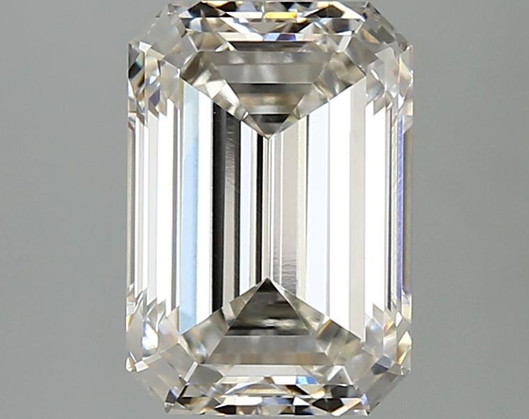 3.02 Carat Emerald Shaped Excellent Cut VS1 IGI Certified Lab Grown Diamond