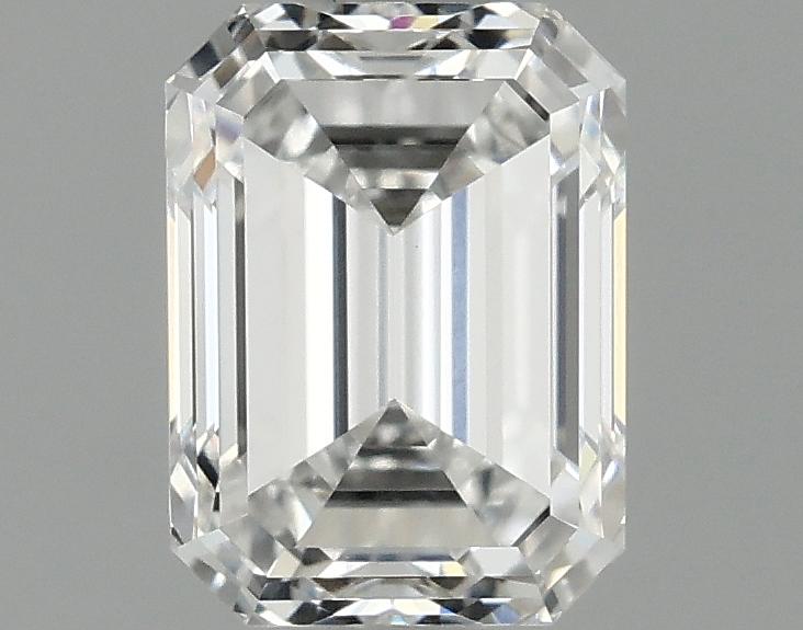 0.97 Carat Emerald Shaped Excellent Cut VVS2 IGI Certified Lab Grown Diamond