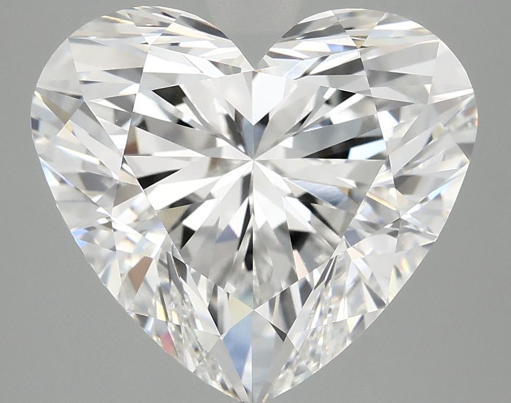 5.09 Carat Heart Shaped Ideal Cut VVS2 IGI Certified Lab Grown Diamond