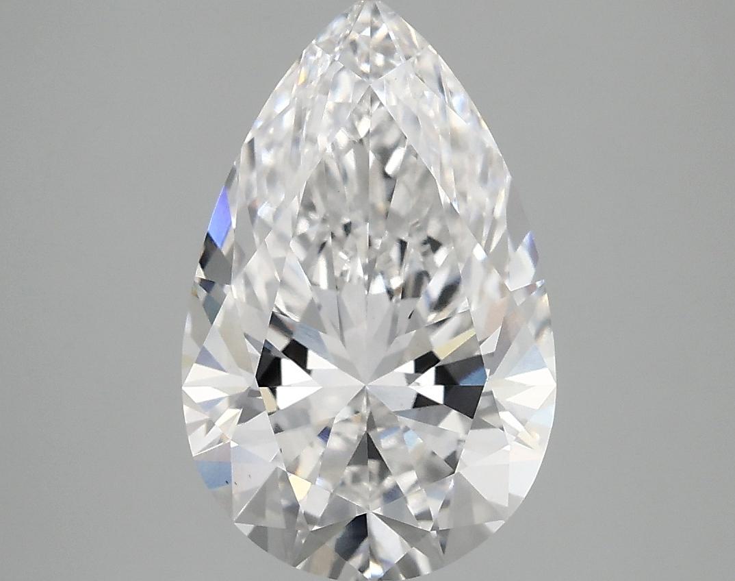 3.08 Carat Pear Shaped Ideal Cut VS1 IGI Certified Lab Grown Diamond