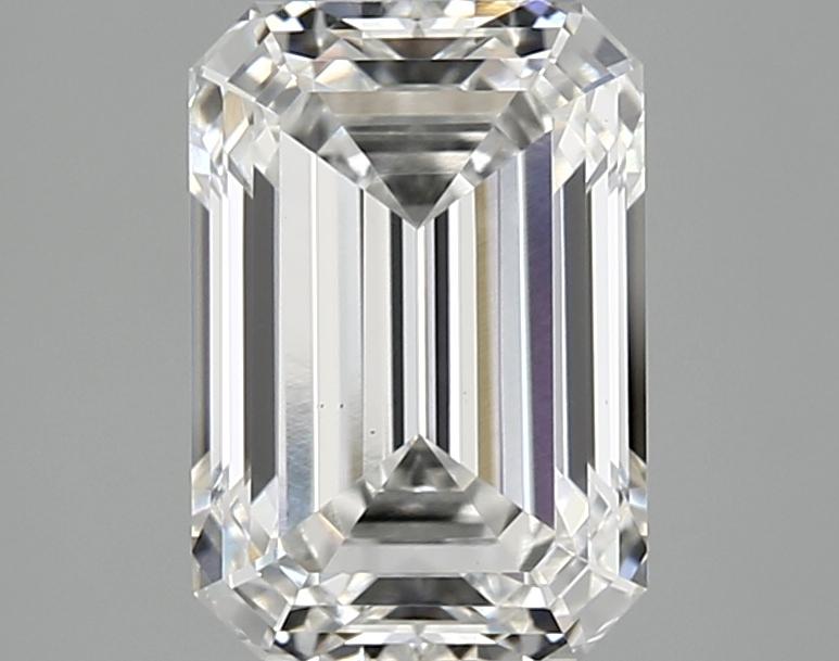 2.98 Carat Emerald Shaped Ideal Cut VS1 IGI Certified Lab Grown Diamond