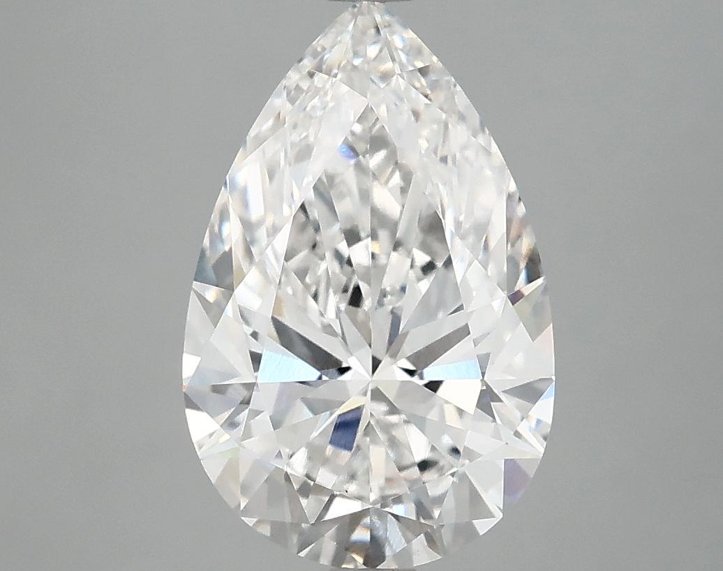3.06 Carat Pear Shaped Ideal Cut VS1 IGI Certified Lab Grown Diamond