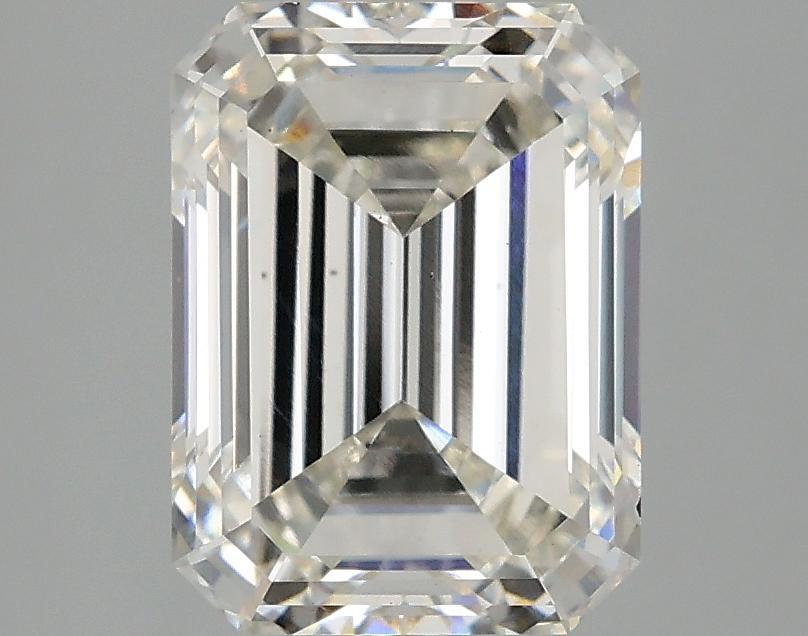 3.04 Carat Emerald Shaped Excellent Cut VS2 IGI Certified Lab Grown Diamond