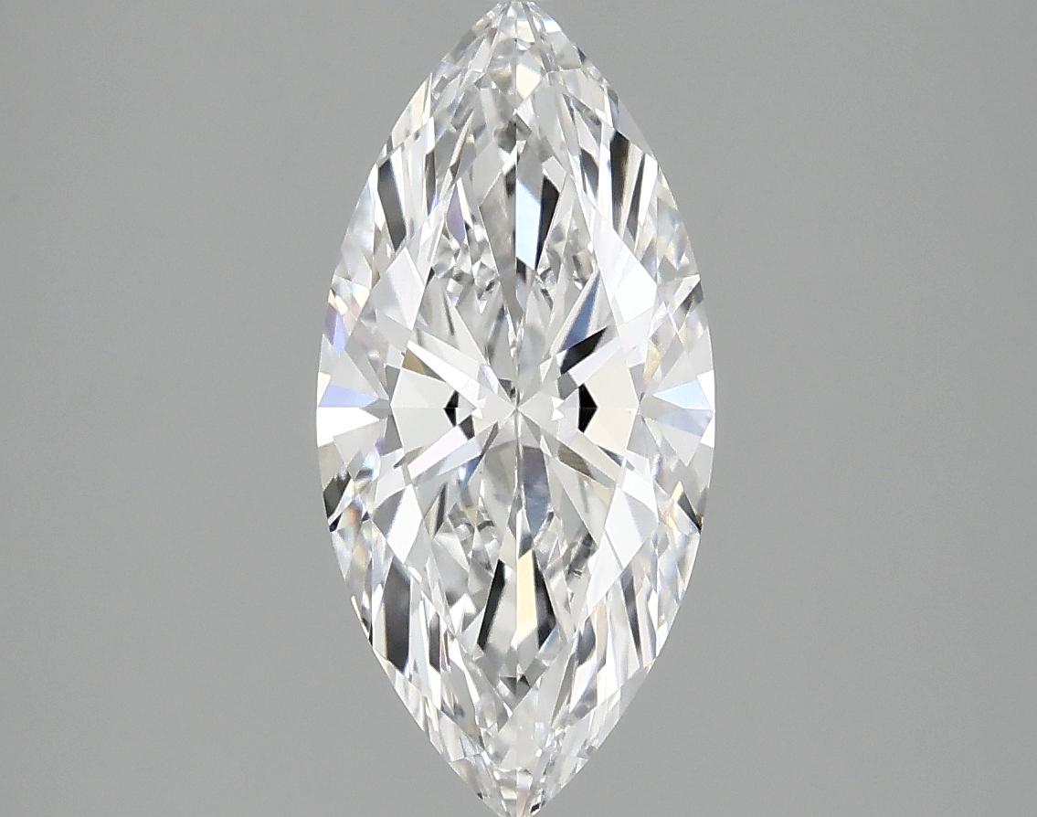 1.89 Carat Marquise Shaped Excellent Cut VVS2 IGI Certified Lab Grown Diamond