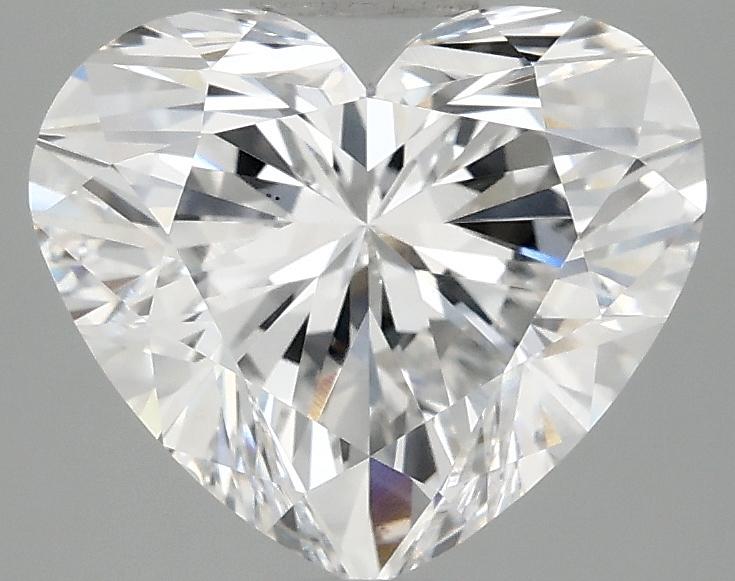 3.07 Carat Heart Shaped Ideal Cut VS1 IGI Certified Lab Grown Diamond
