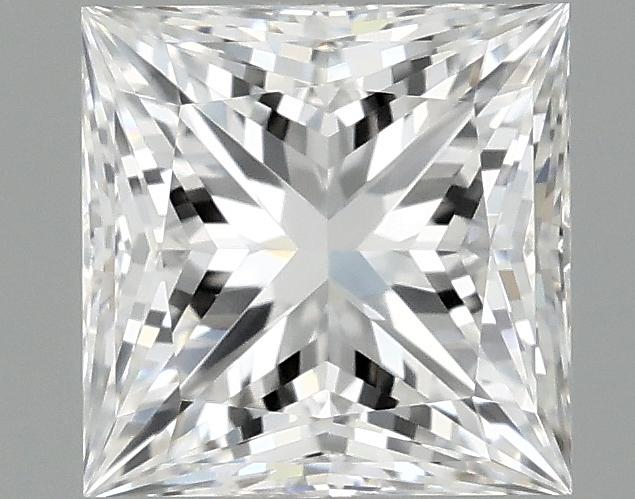 1.05 Carat Princess Shaped Ideal Cut VVS2 IGI Certified Lab Grown Diamond