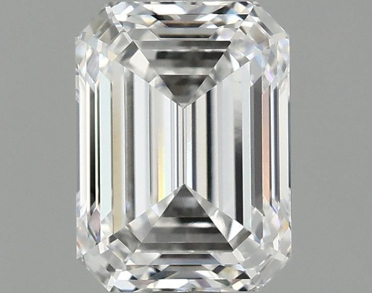 1.42 Carat Emerald Shaped Excellent Cut VVS2 IGI Certified Lab Grown Diamond
