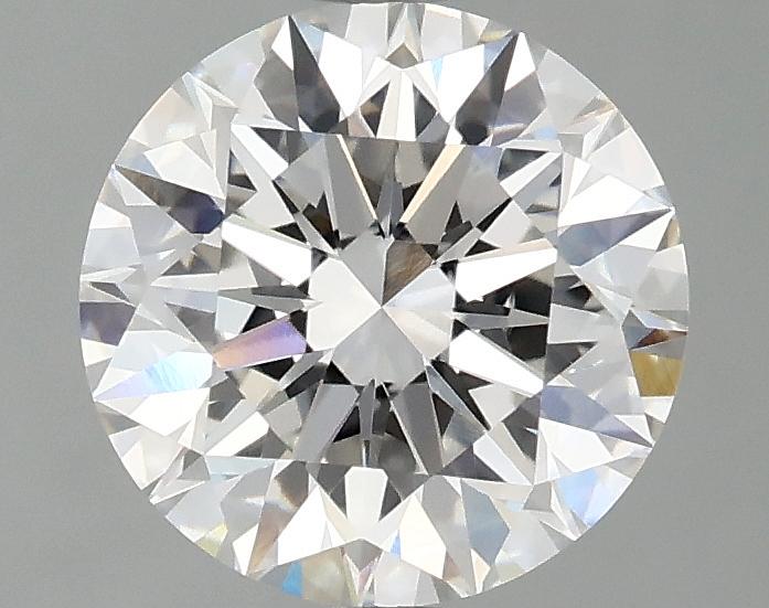 2.07 Carat Round Shaped Excellent Cut VVS2 IGI Certified Lab Grown Diamond