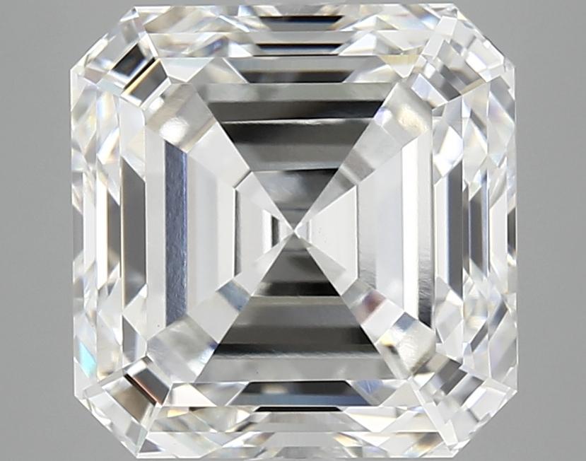 7.17 Carat Asscher Shaped Ideal Cut VVS2 IGI Certified Lab Grown Diamond