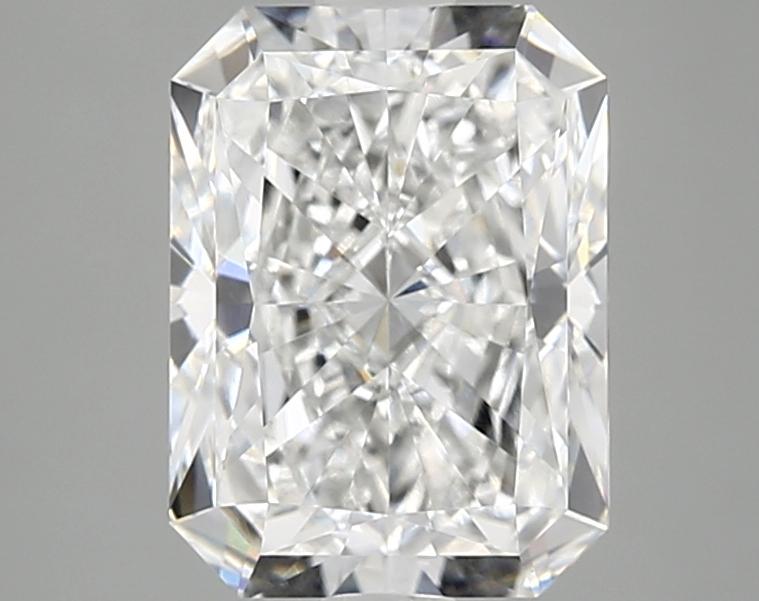 2.99 Carat Radiant Shaped Excellent Cut VVS2 IGI Certified Lab Grown Diamond
