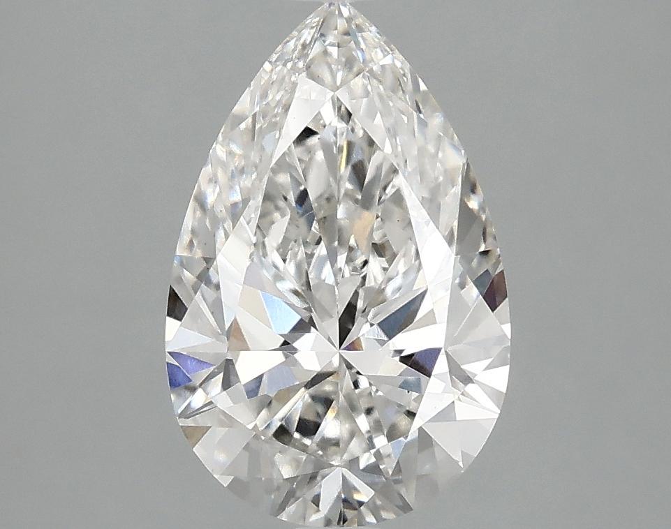 2.04 Carat Pear Shaped Ideal Cut VS1 IGI Certified Lab Grown Diamond