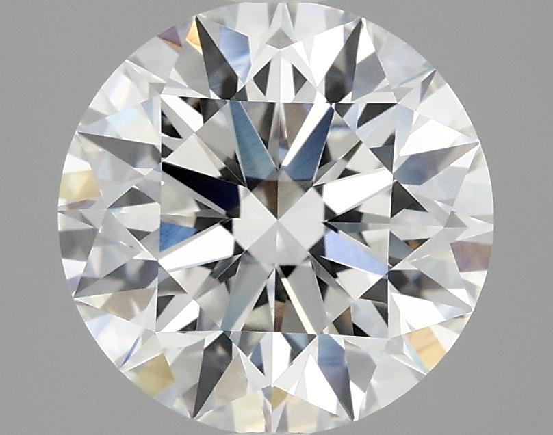 3.09 Carat Round Shaped Excellent Cut VVS2 IGI Certified Lab Grown Diamond