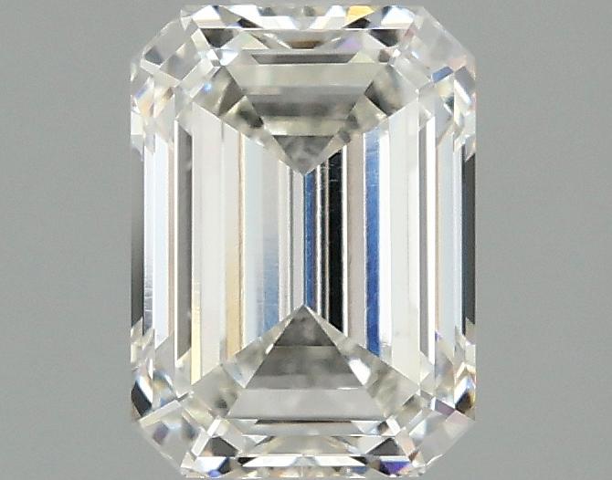 1.59 Carat Emerald Shaped Excellent Cut VVS2 IGI Certified Lab Grown Diamond