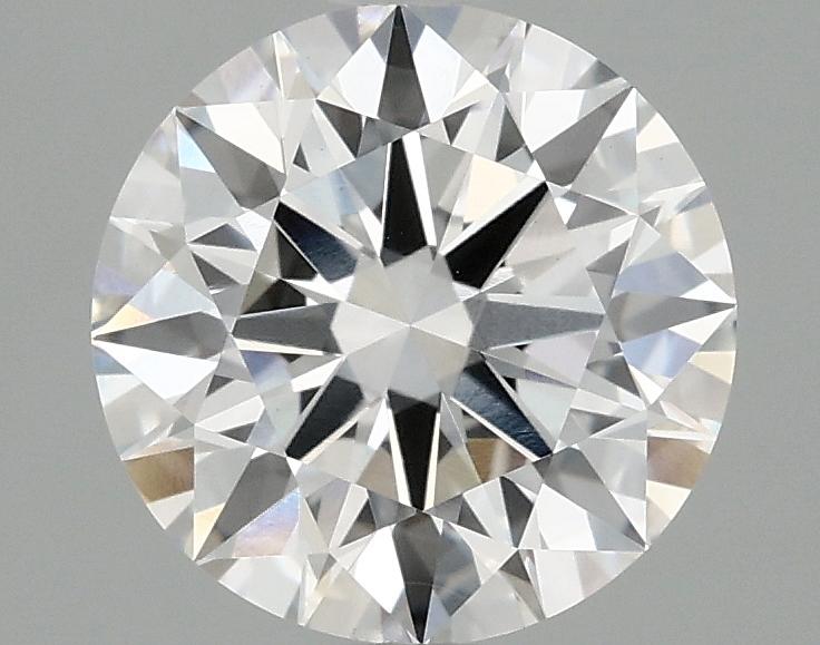 2.08 Carat Round Shaped Ideal Cut VVS2 IGI Certified Lab Grown Diamond
