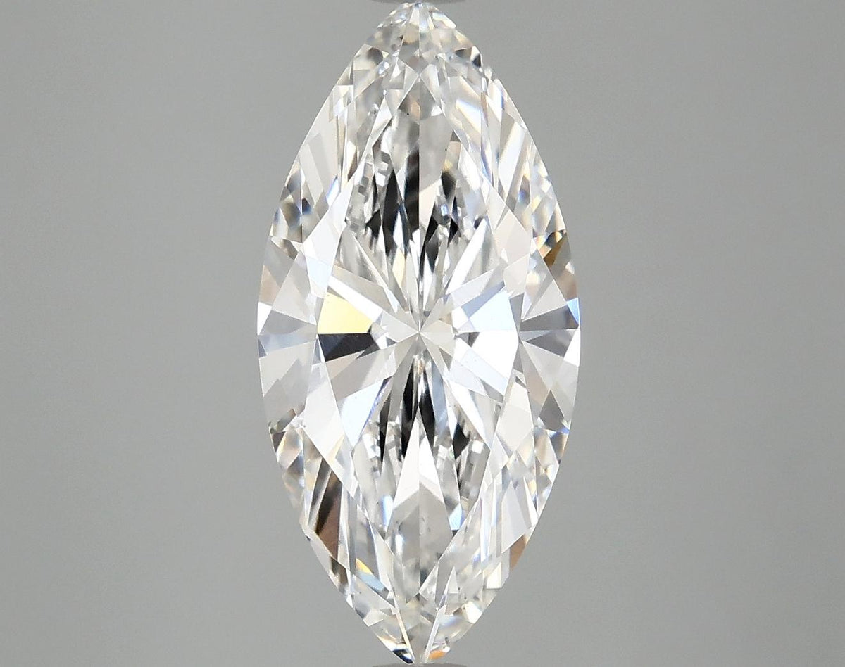 2.97 Carat Marquise Shaped Excellent Cut VS1 IGI Certified Lab Grown Diamond
